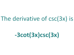 derivative of csc^3(2x)